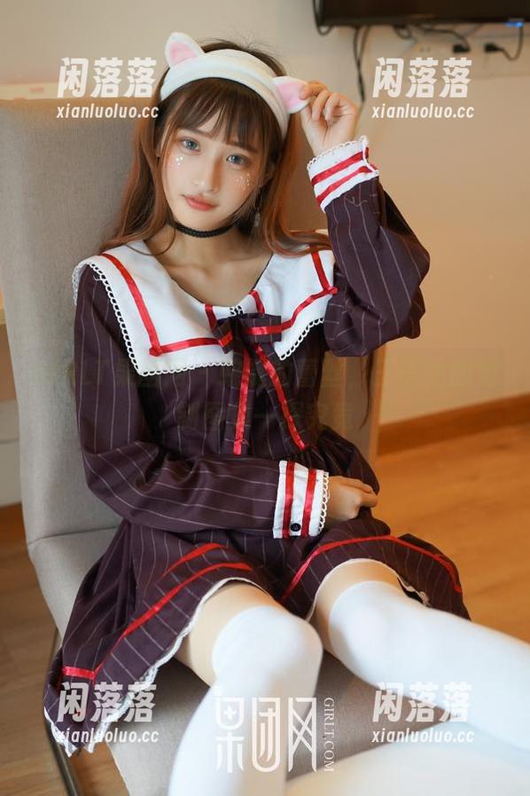 GIRLT果团网 - 蜿蜒的蕾丝，王语纯的定制图集一探究竟
