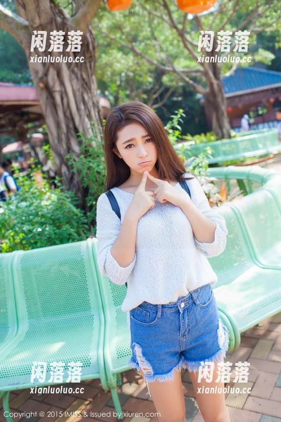 IMiss爱蜜社 - 萌琪琪Irene的旅拍套图：下载后你也能走遍天涯，巧妙避开堵车的旅行秘籍！