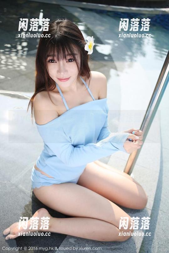 MyGirl美媛馆 - 绮里嘉的眼镜法则：让每张写真都多了一份“懒散”