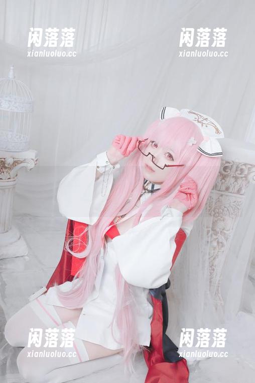 asagiriai(爱ちゃん)的红裙在线，原图撒点糖，效果直逼甜品店！