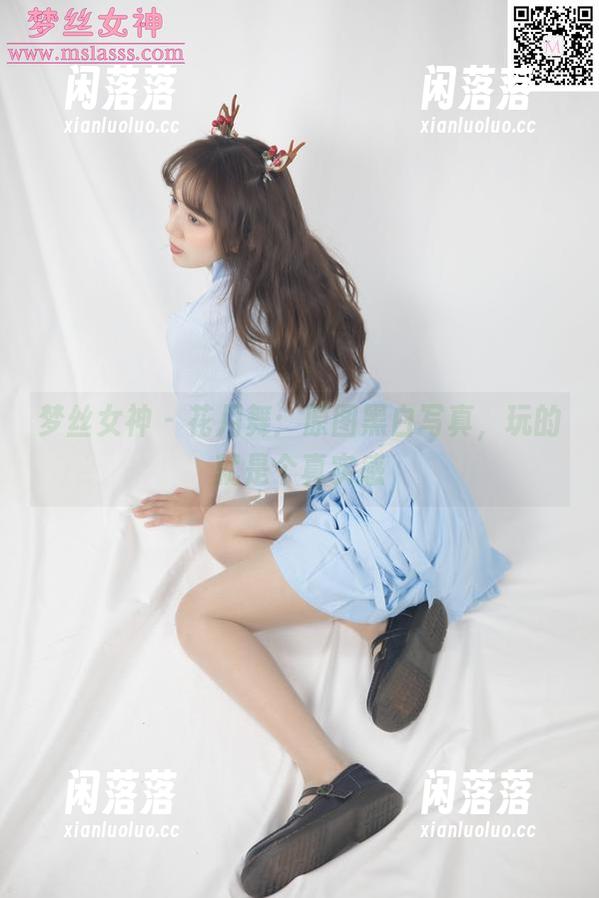 梦丝女神 - 花月舞：原图黑白写真，玩的就是个真实感