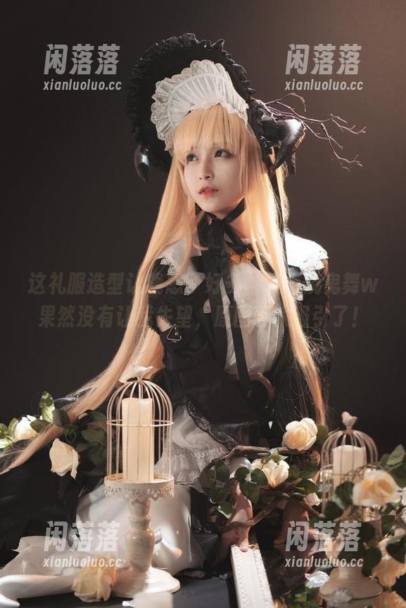 这礼服造型让我想了好多，铁板烧鬼舞w果然没有让我失望，原图可太吸引了！